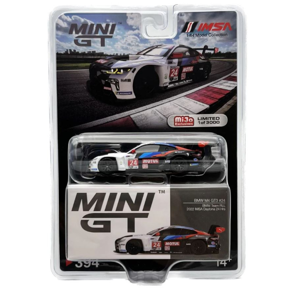 Машинка Mini GT BMW M4 GT3 #24 2022 IMSA Daytona 24 Hrs - купити